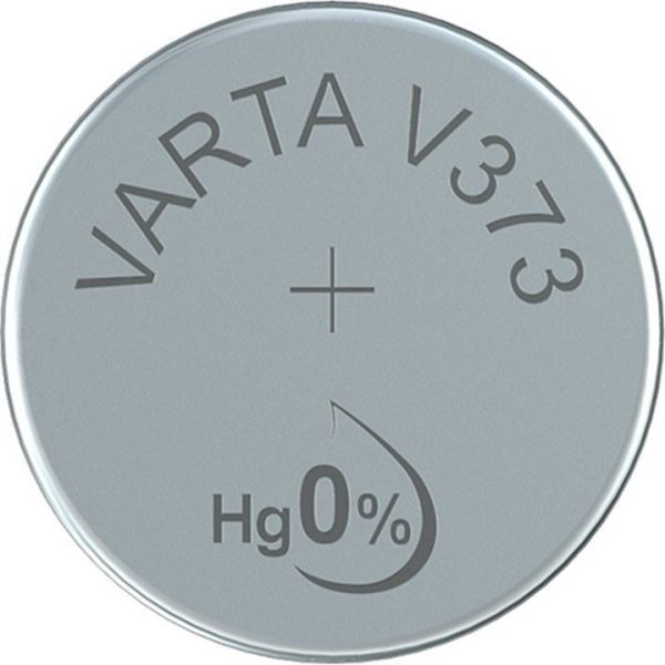 Silberoxid-Knopfzelle Typ SR68 / V373 von Varta